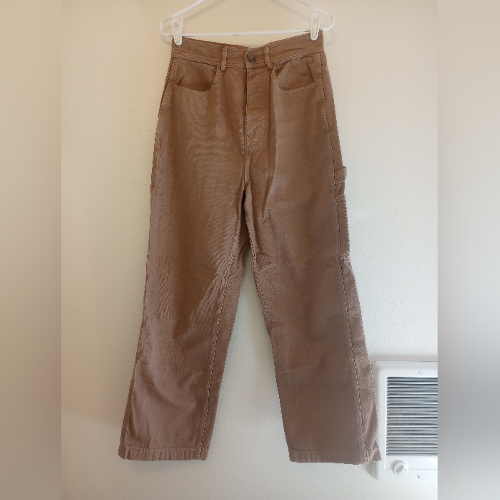 Women's Tan Carpenter Pants